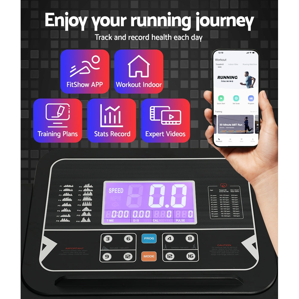 Treadmill Electric Auto Incline Home Gym Fitness Exercise Machine