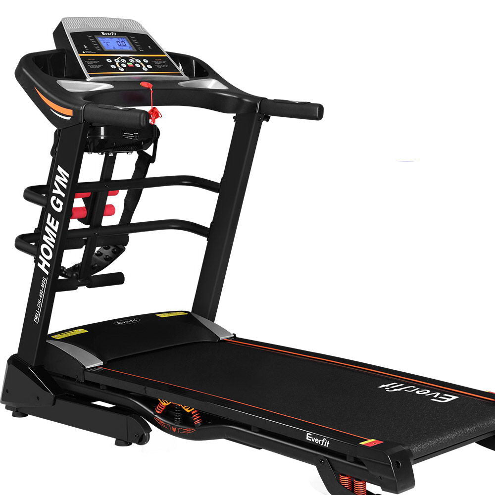 Electric Treadmill 480mm 18kmh 3.5HP Auto Incline Home Gym Exercise Machine