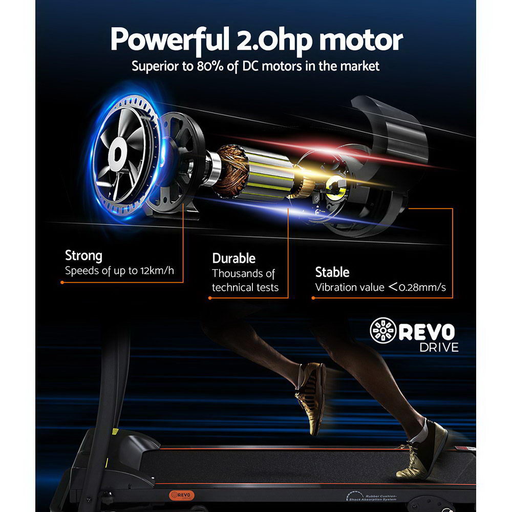 Electric Treadmill Incline Home Gym Exercise Machine