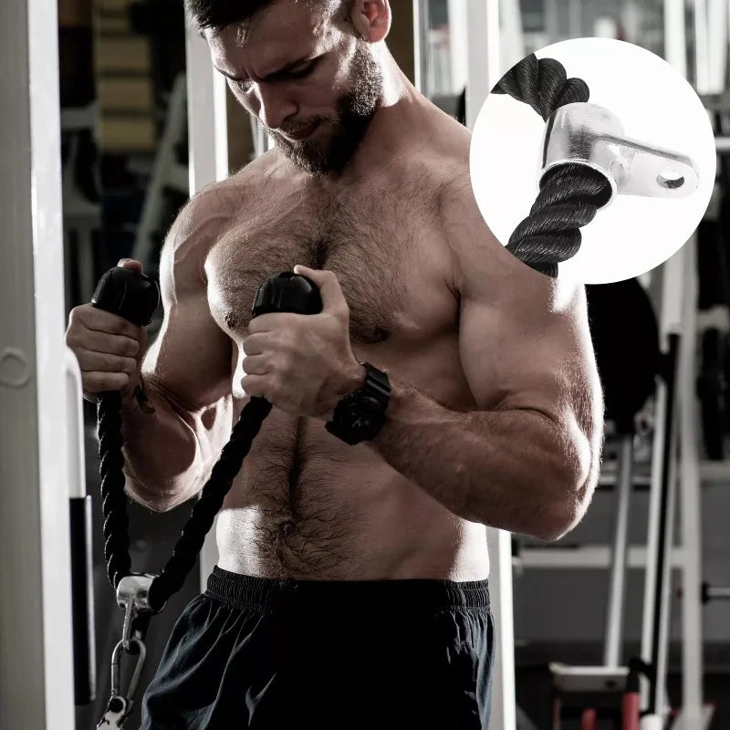 Triceps Rope Pull Down Device for Gym - GilloServ