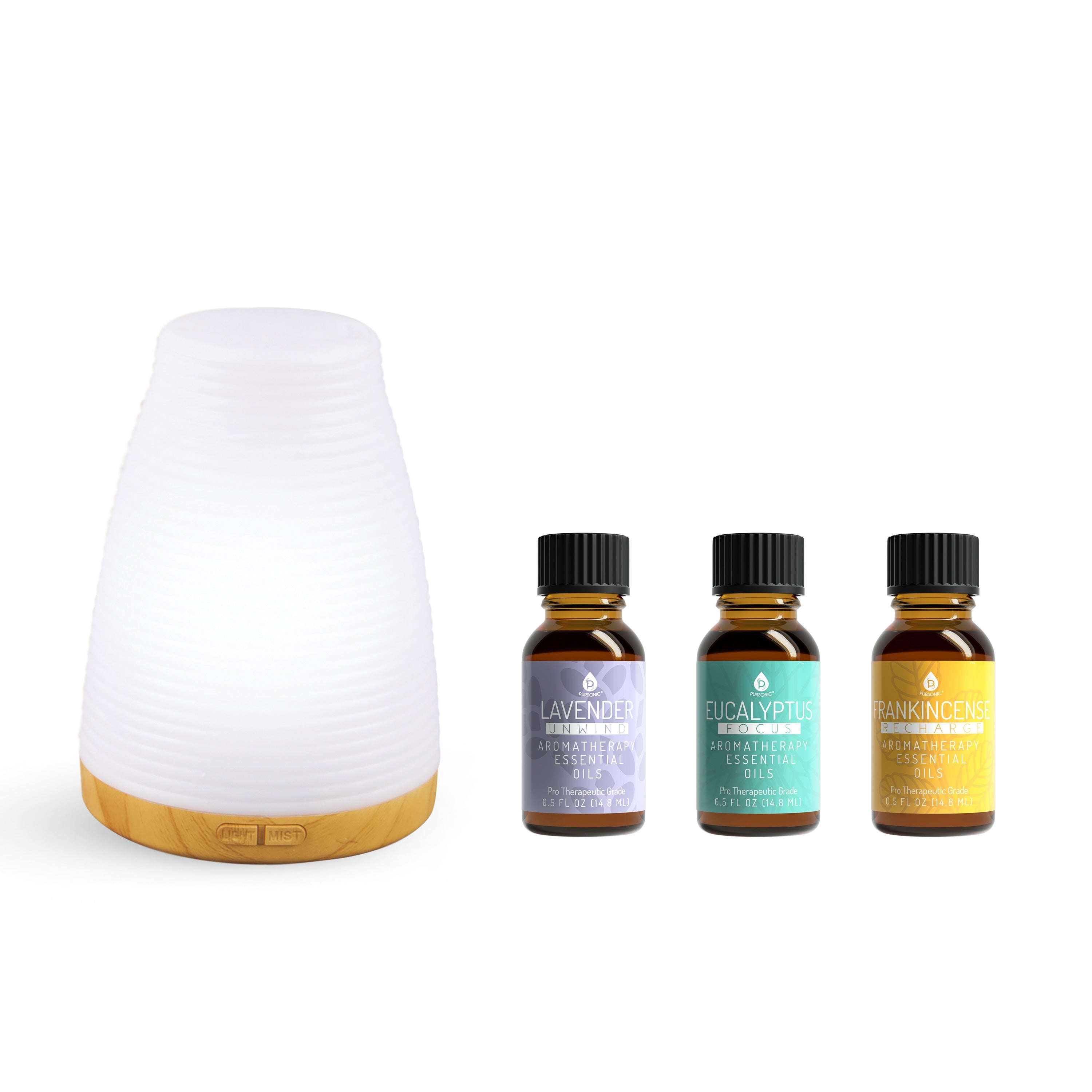 Pursonic Aromatherapy 2 in 1 USB Diffuser