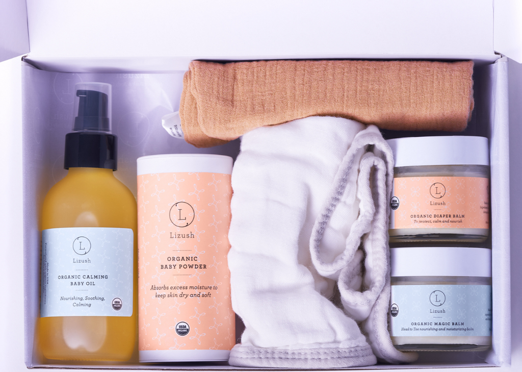 Organic full Care New Baby Gift Set - Welcome little one! - GilloServ