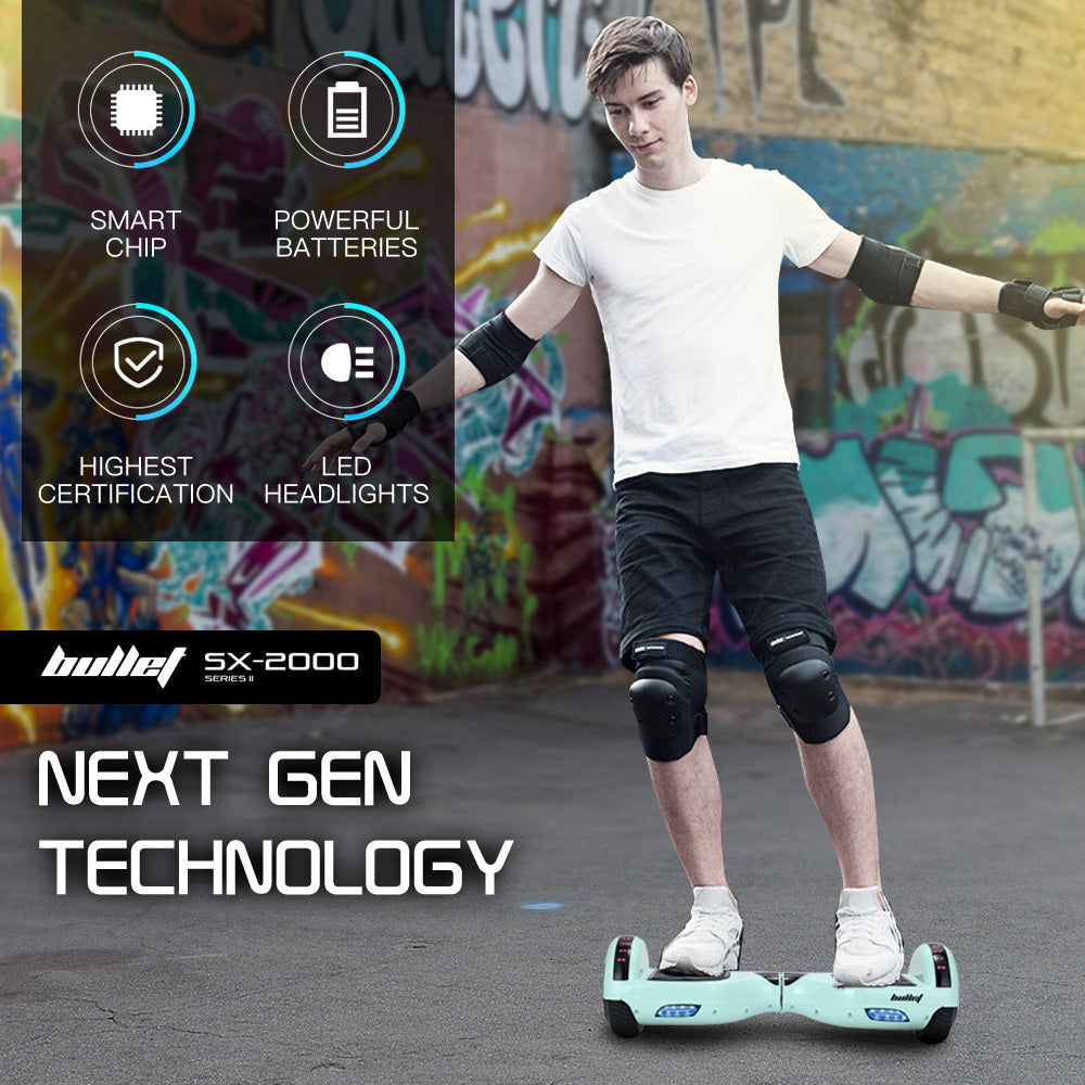 BULLET SX-2000 Hoverboard Scooter, 500W Brushless - GilloServ