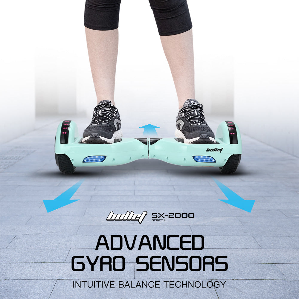 BULLET SX-2000 Hoverboard Scooter, 500W Brushless - GilloServ