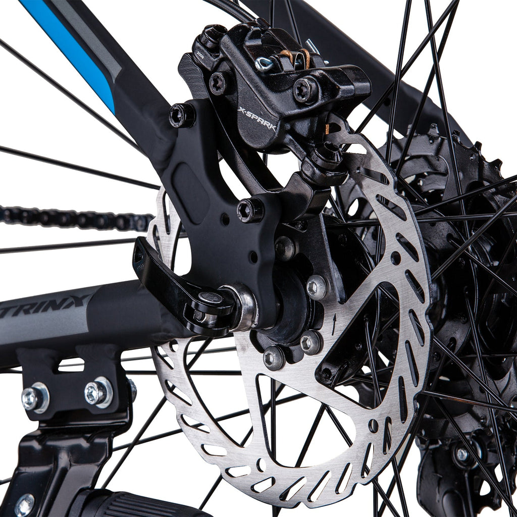M600 Mountain Bike 24 Speed MTB Bicycle 21 Inches Frame Blue - GilloServ