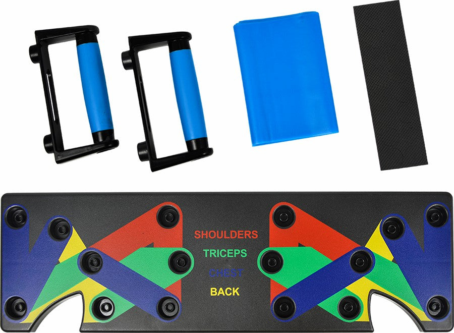 1 Push Up Board Yoga Bands Fitness Workout - GilloServ