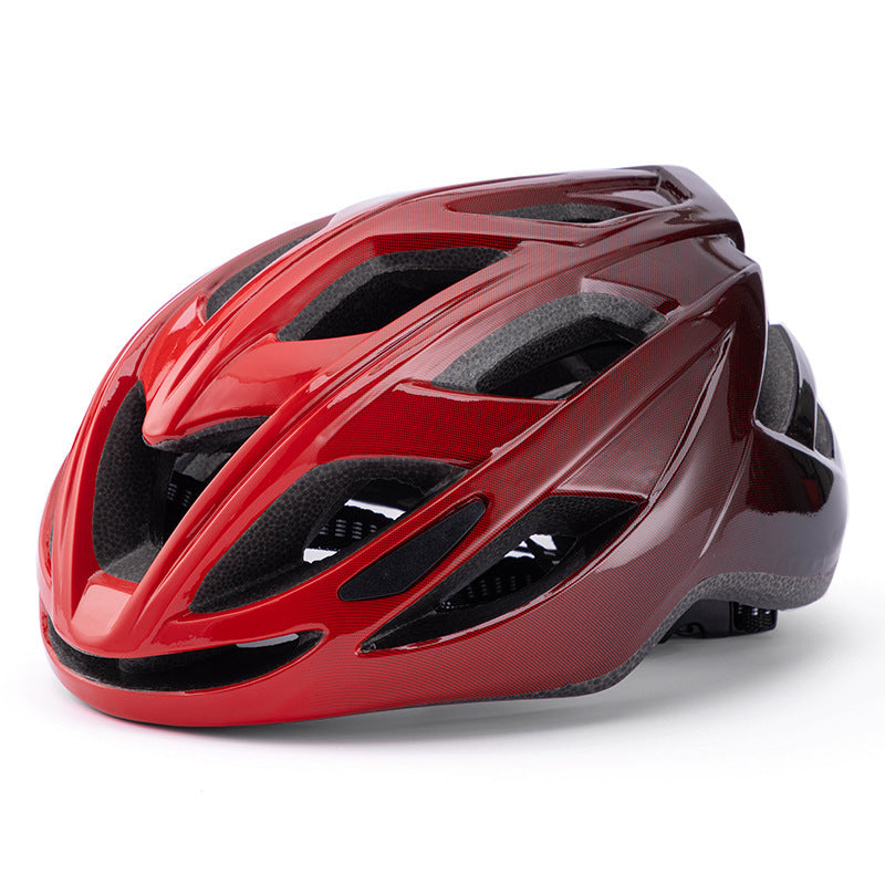 Red/Black Gradient Lightweight Adult Bicycle Helmet - GilloServ