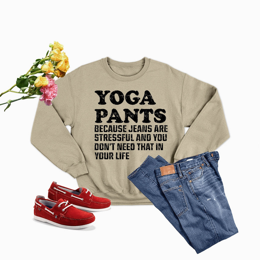 Yoga Pants Sweat Shirt