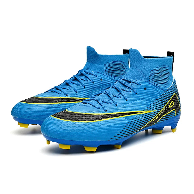Best Quality New Football// Ultralight Long Spikes Soccer Shoes //Cleats/ Breathable Boot - GilloServ