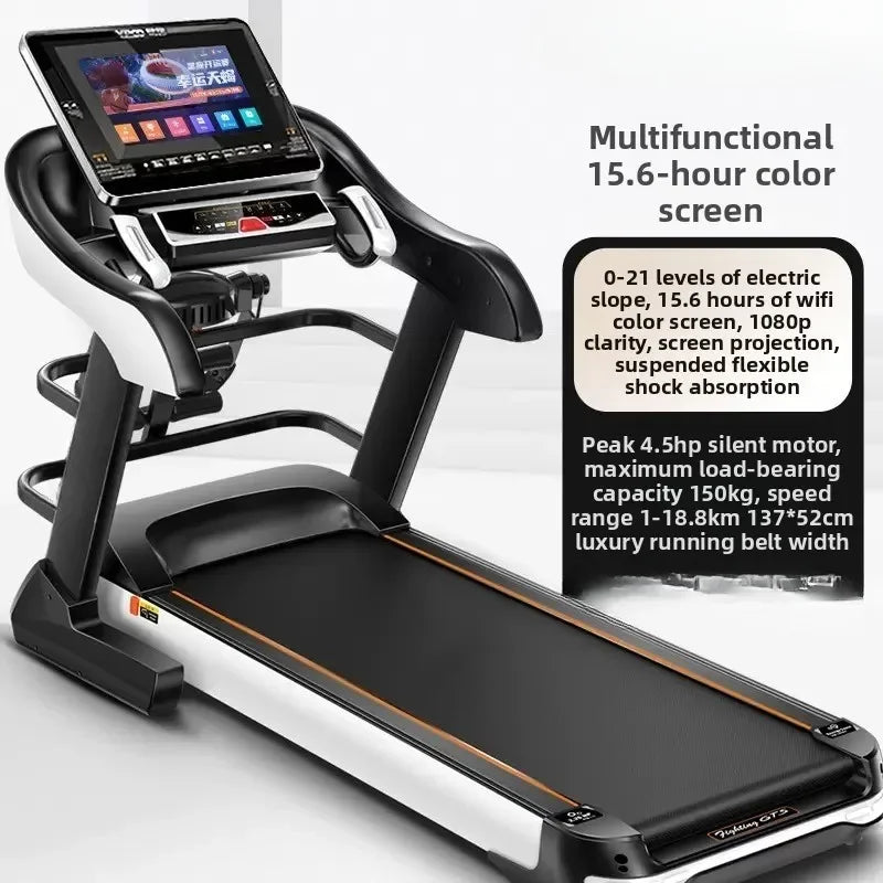 Treadmill Commercial Gym Special Fat Fitness Equipment Electric Sports - GilloServ