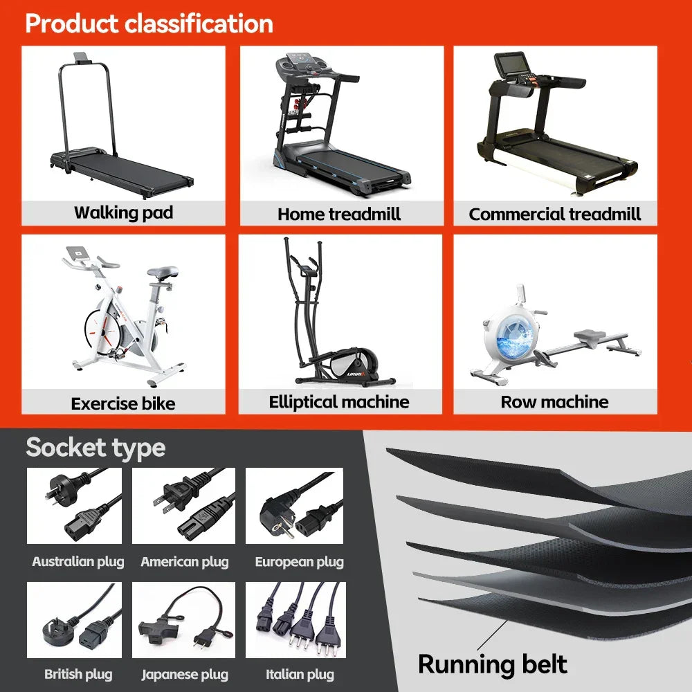 Electric Folding Manual Gym Treadmill Equipment Household Sports Mini Treadmill - GilloServ