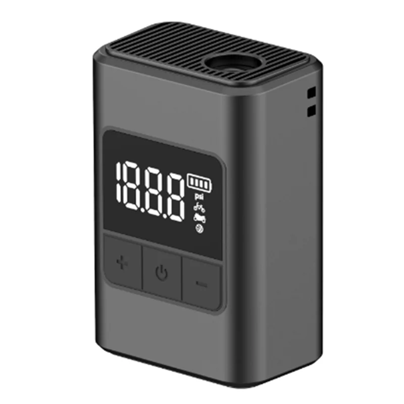 High Pressure Inflator Portable Mini Electric Bike Pump 120PSI 1300Mah - GilloServ