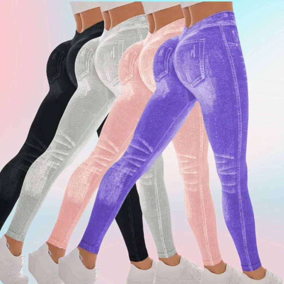 ﻿ Women Sport Yoga Leggings  Skinny Tight jeans - GilloServ