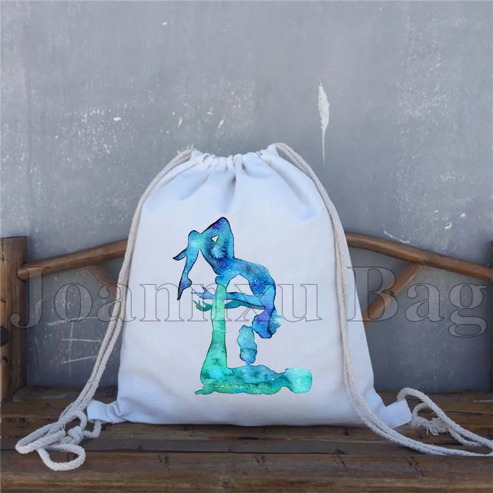 Floral Graphic Yoga Heart Fitness Workout Gymnastics Gymnast Gifts - GilloServ