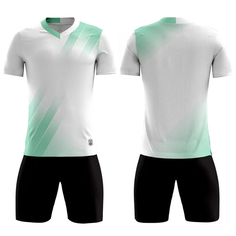 Kids Football Jerseys Suit Breathable Sport Short - GilloServ