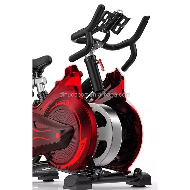 Magnetic Resistance Exercise Bike Home Cardio Gym Workout Bike Fitness Indoor Gym Exercise Flywheel 13 kg Spinning Bike - GilloServ