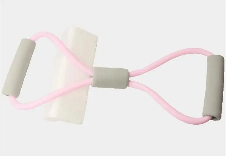 2pcs Fitness Resistance Bands Yoga Puller 8 Word Tension Back