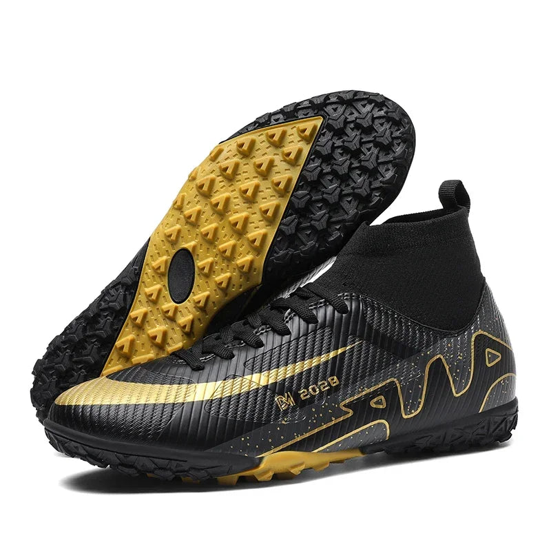 Best Quality New Ultralight Soccer Shoes//High Ankle Football Boots High-quality - GilloServ