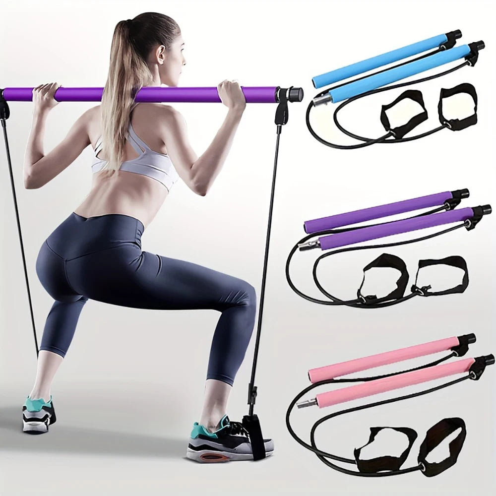 Multifunctional Pilates Bar Combination Fitness Bar Yoga Chest