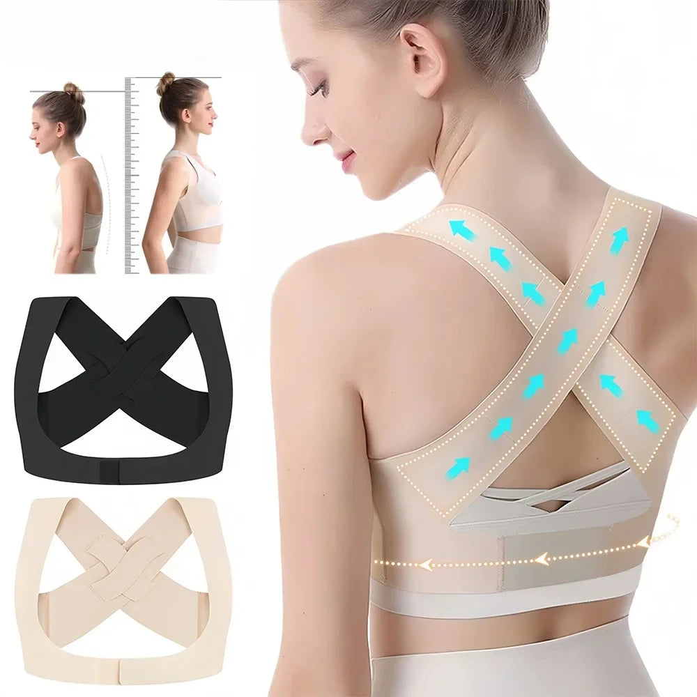 Adjustable Women Breast Back Support Belt Chest Holder Support Posture - GilloServ