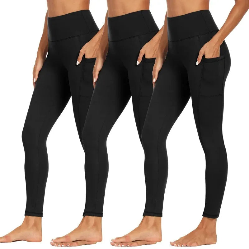 Women's High Waist Butt Liftting Yoga Lenggings Gym Leggings Stretch Workout Ankle Length Fashion Fitness Activewear - GilloServ
