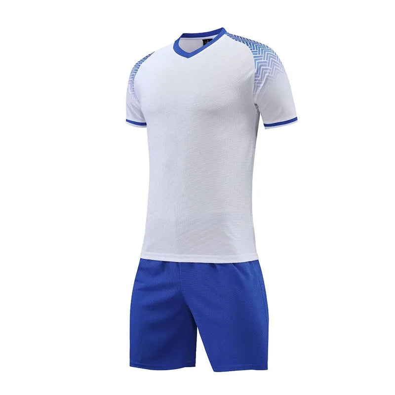 Blank Soccer Jersey Suit for Men/Kids