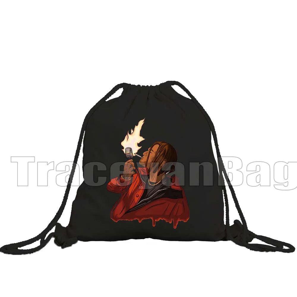 Great Rap Artist Drawstring Bags Soccer Gym Backpack - GilloServ