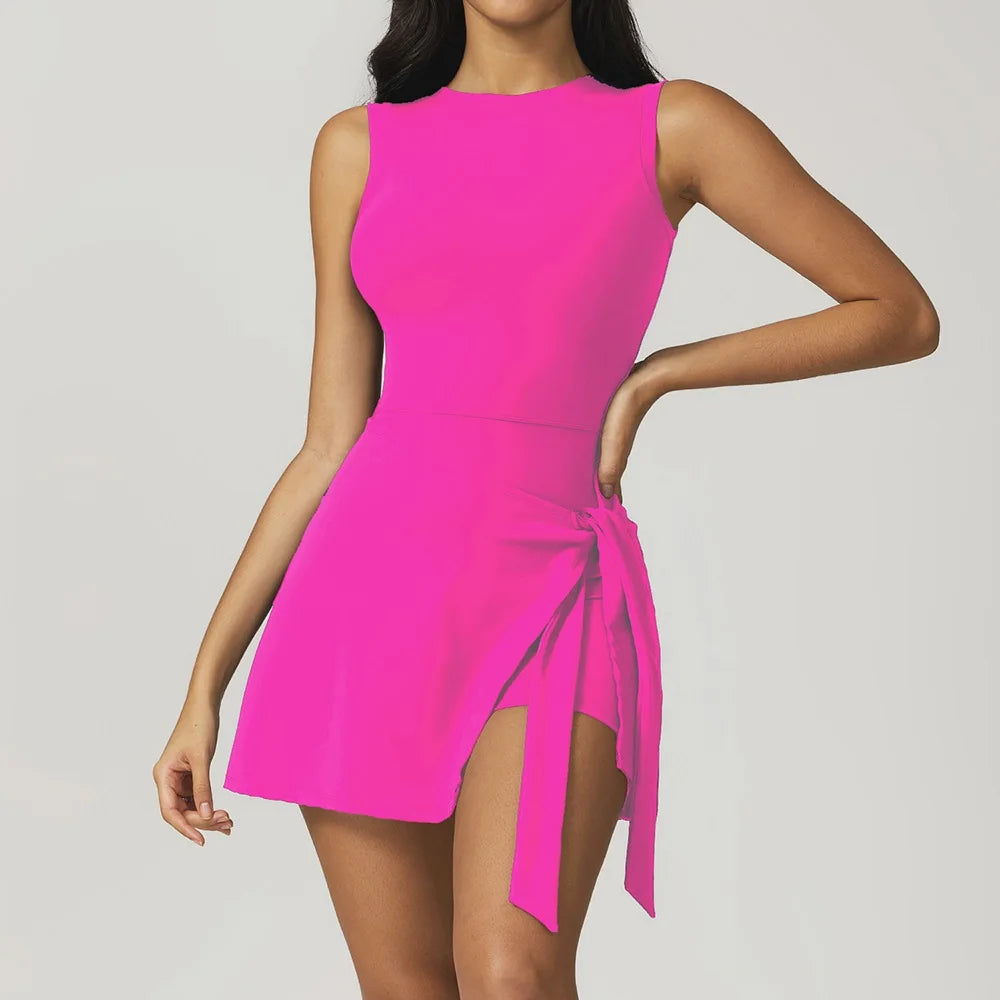 Tennis Skirts Sports Dress Golf Gym Yoga Women Dress - GilloServ