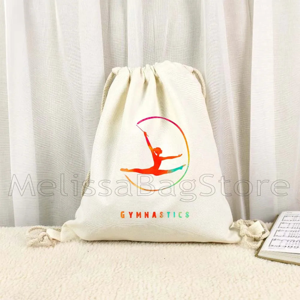 Ballet Gymnast Gymnastics Girl Colofull Sports Aerial Silk Yoga Women - GilloServ