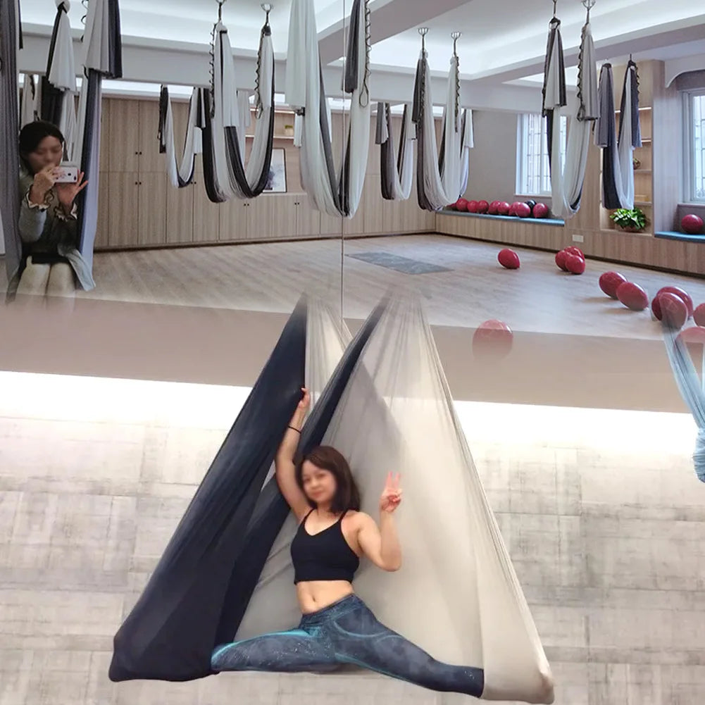 6 Meter Aerial Yoga Hammock Fabric: Colorful Premium Aerial Silks Fabric - GilloServ