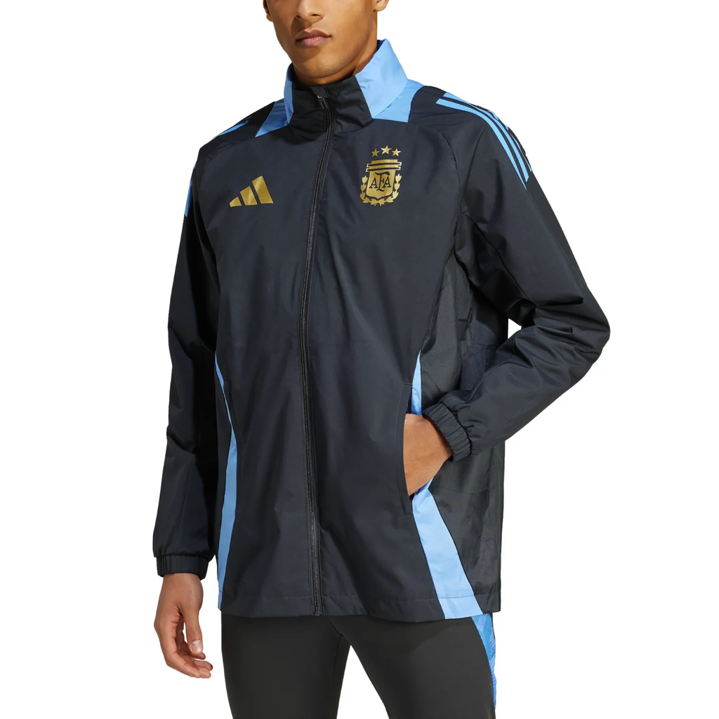 Argentina soccer training rain Jacket