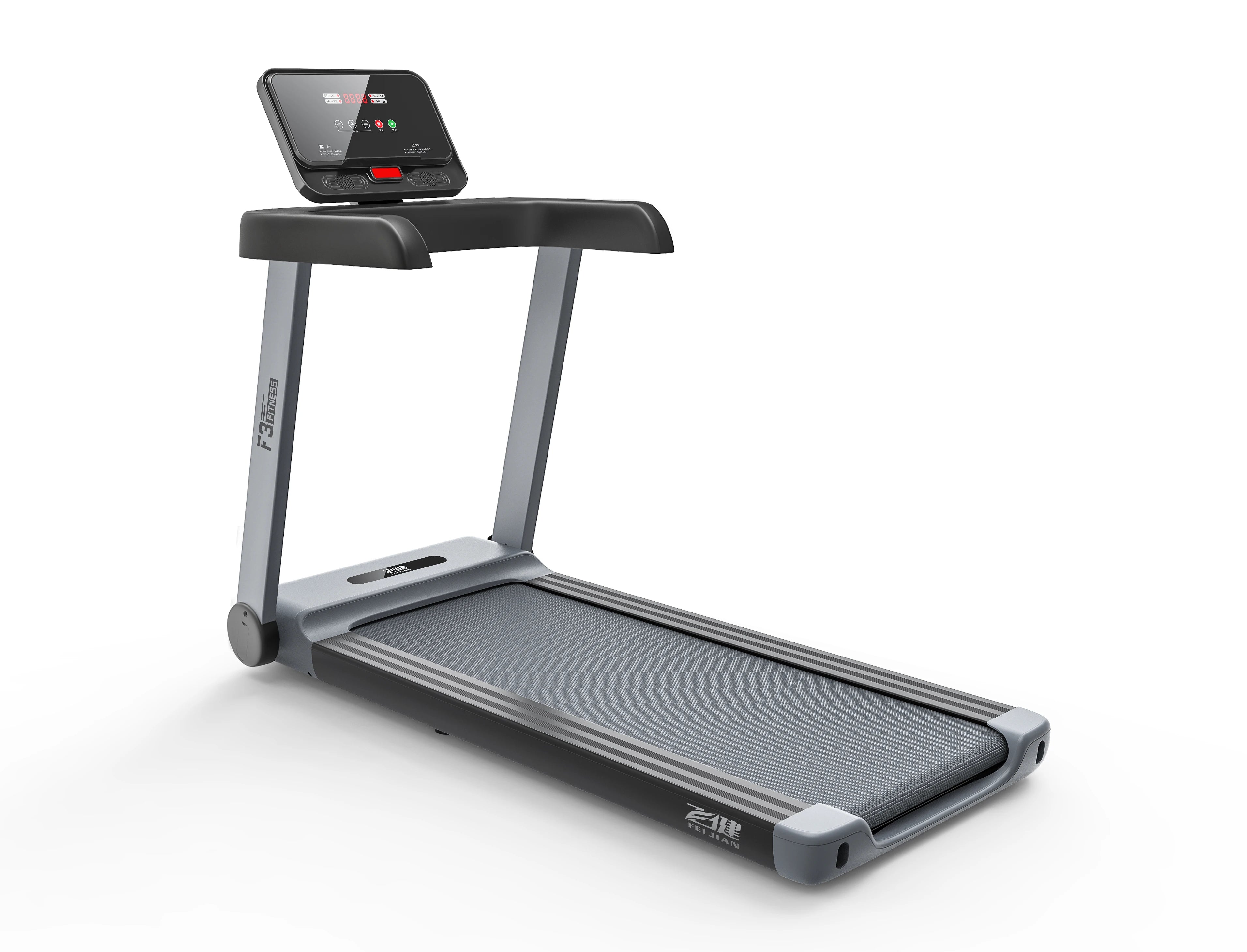 Touch Screen Treadmill Foldable Running Fitness Cardio Equipment - GilloServ