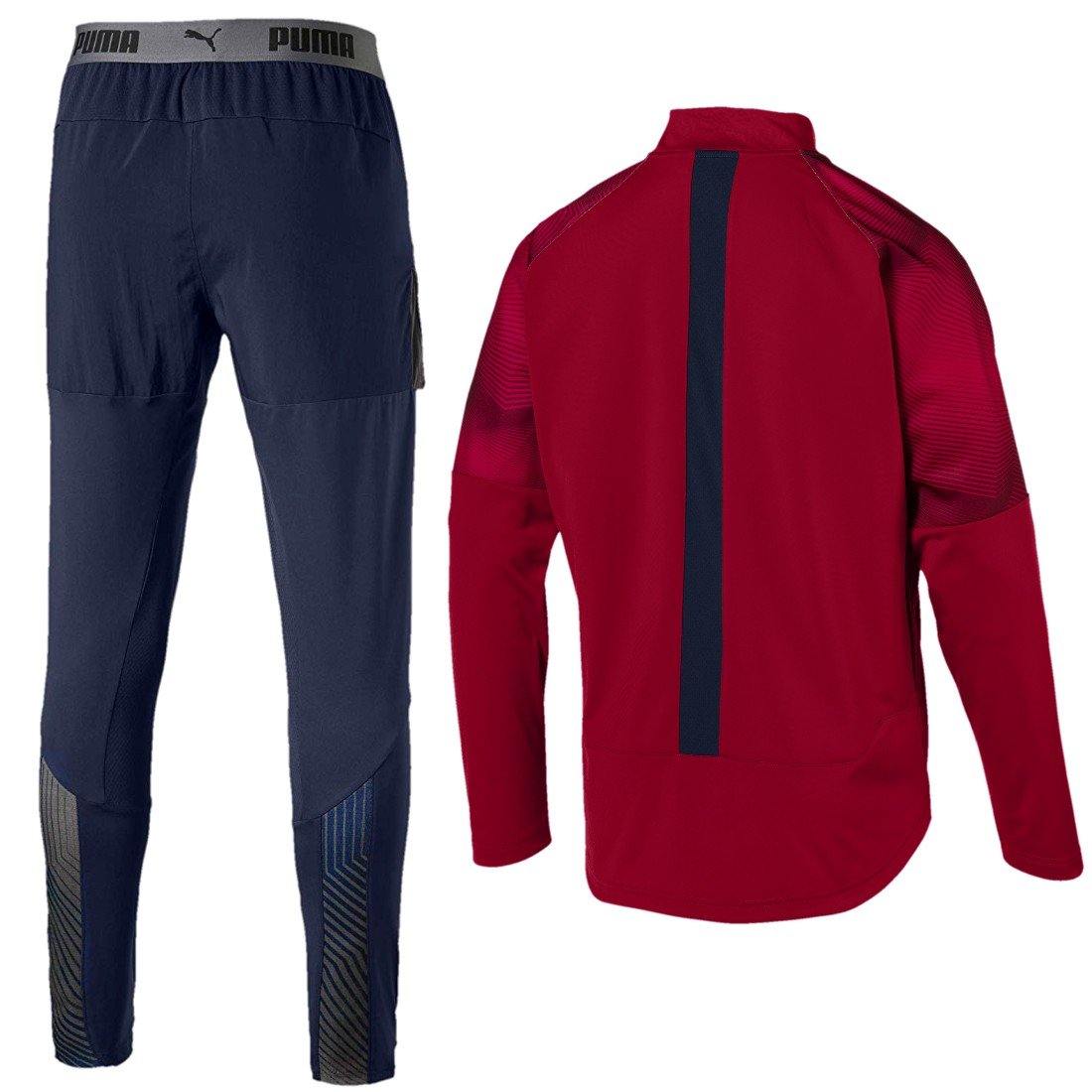 Arsenal soccer red/navy Pro presentation Tracksuit