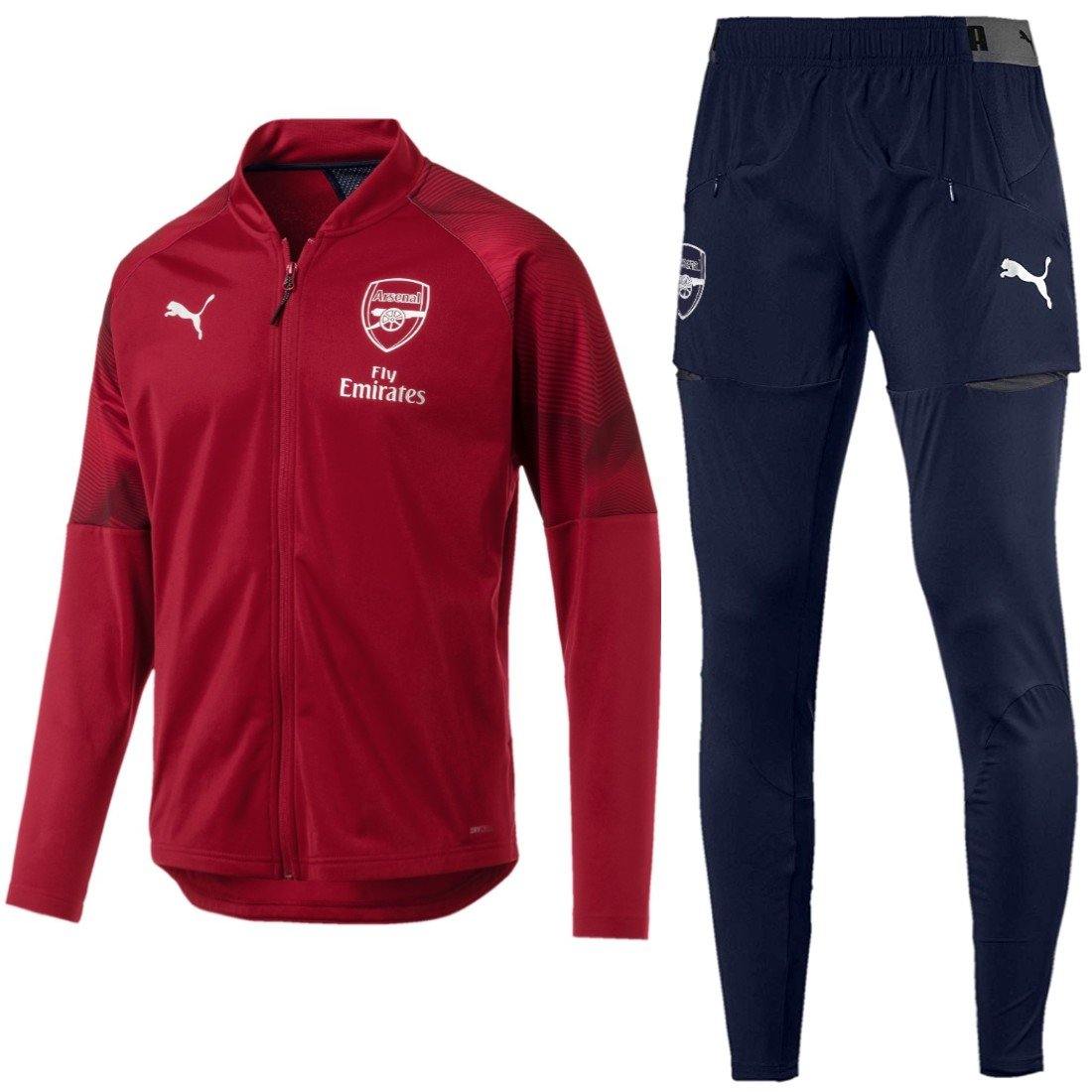 Arsenal soccer red/navy Pro presentation Tracksuit