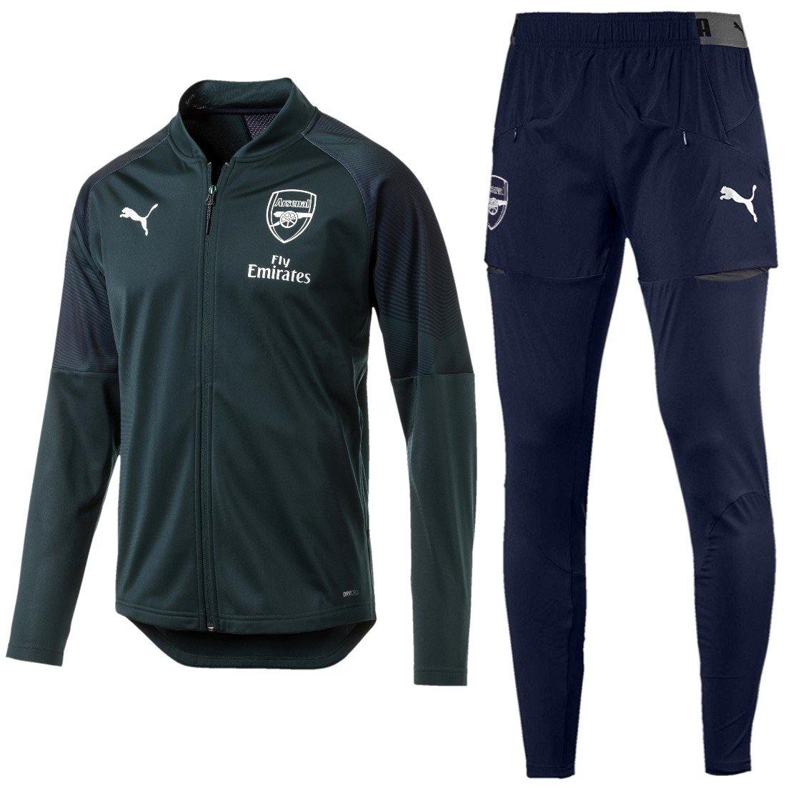 Arsenal soccer pine green Pro presentation Tracksuit