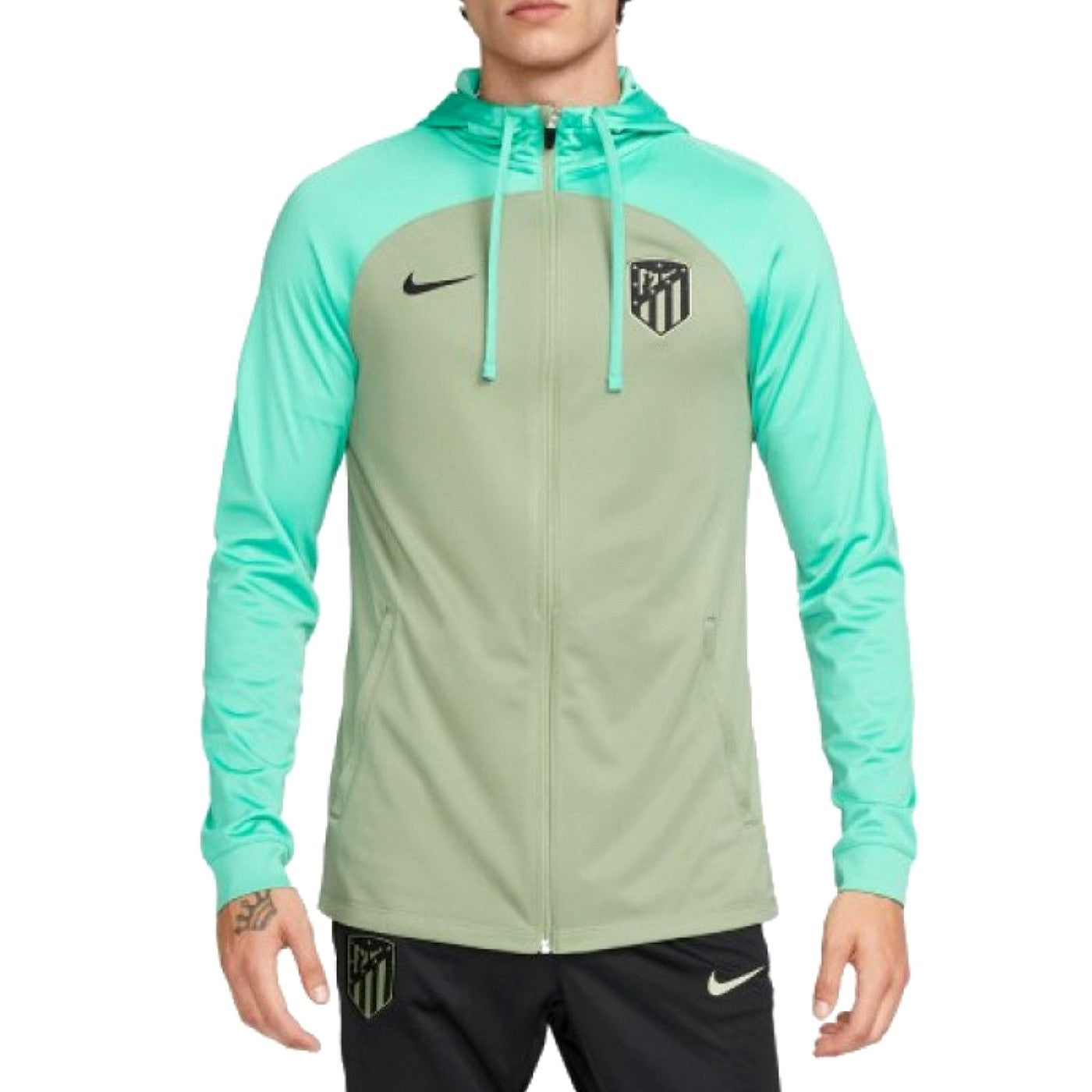 Atletico Madrid UCL hooded presentation tracksuit - GilloServ
