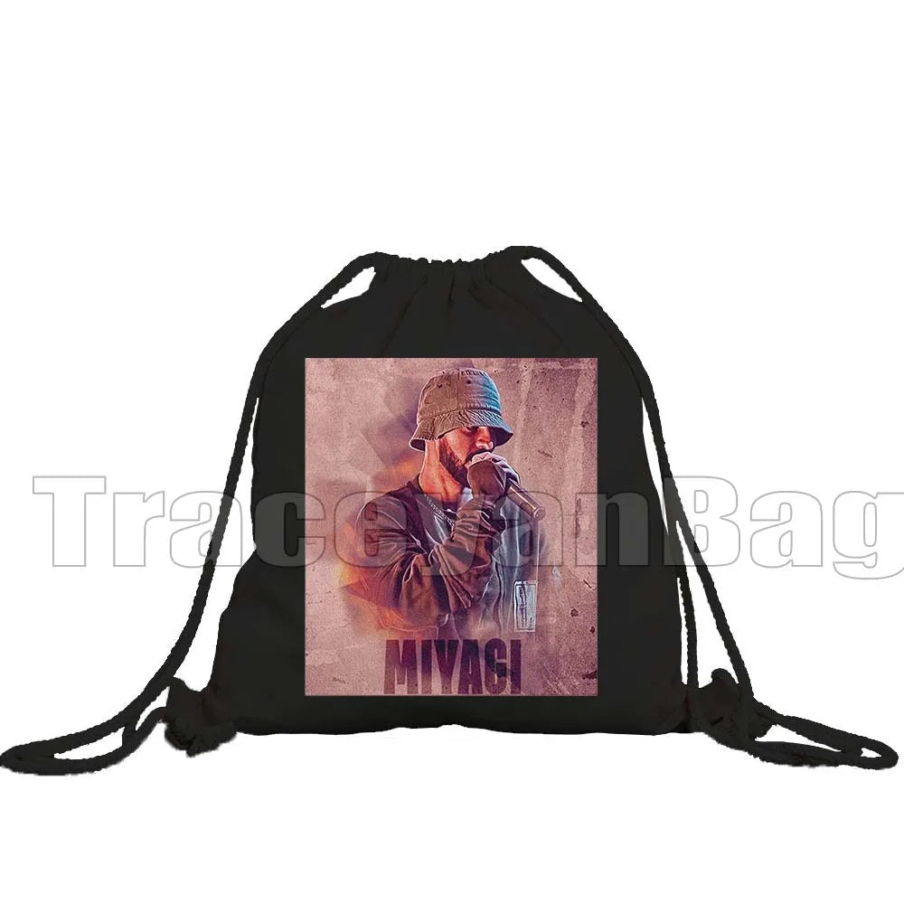 Great Rap Artist Drawstring Bags Soccer Gym Backpack - GilloServ