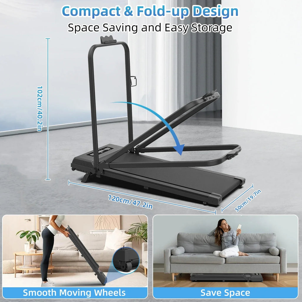 Portable High Quality Home Desktop Treadmill with Tilt Gym Sports - GilloServ