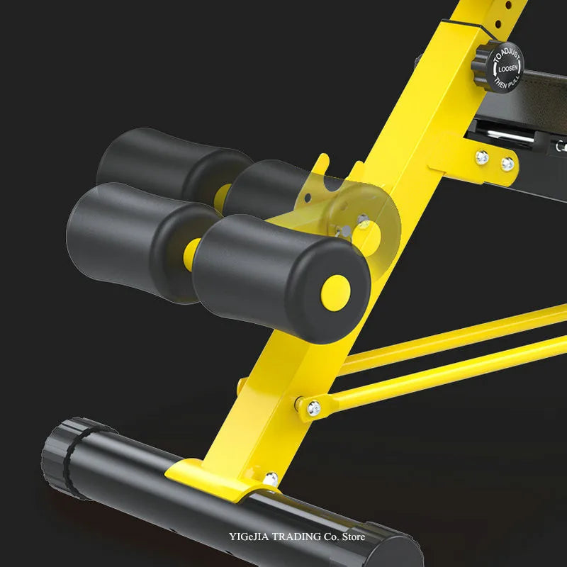 Adjustable Multi-Workout Abdominal Bench, All-in-One AB Roman Chair - GilloServ