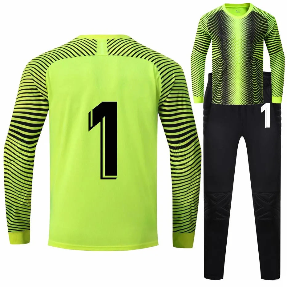 Men Football Goalkeeper Sets Uniforms - GilloServ