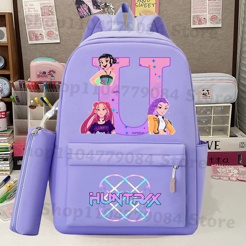 Demon Hunters Backpacks Fashion Schoolbag Large Capacity - GilloServ