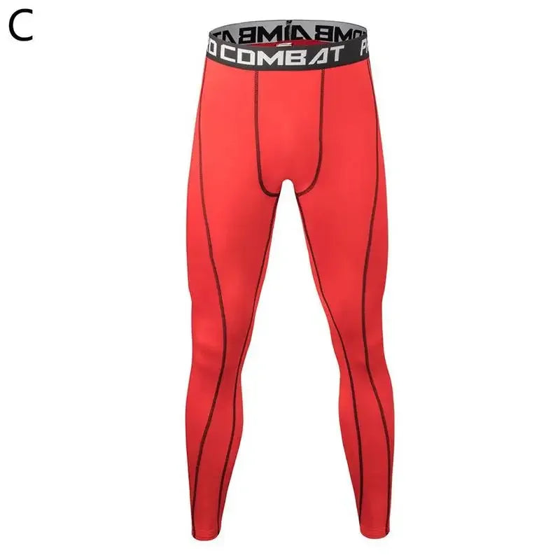 Fishing Men Compression Tight Leggings Running Sport Male Fitness Jogging Pants Quick Dry Trousers Workout Training Yoga Bottoms - GilloServ