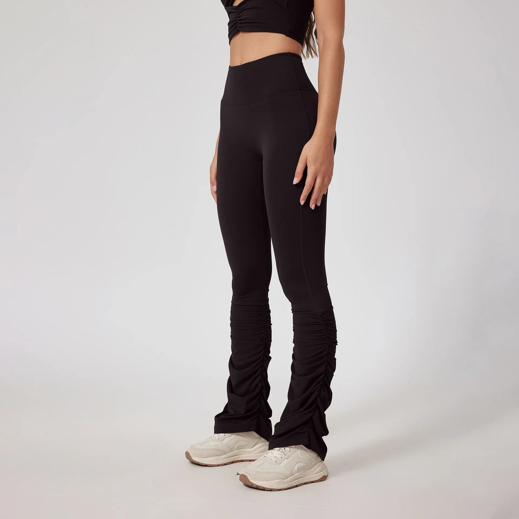 Seamless Yoga Sets// Sports Fitness High Waist Hip-lifting Shaping Trousers - GilloServ