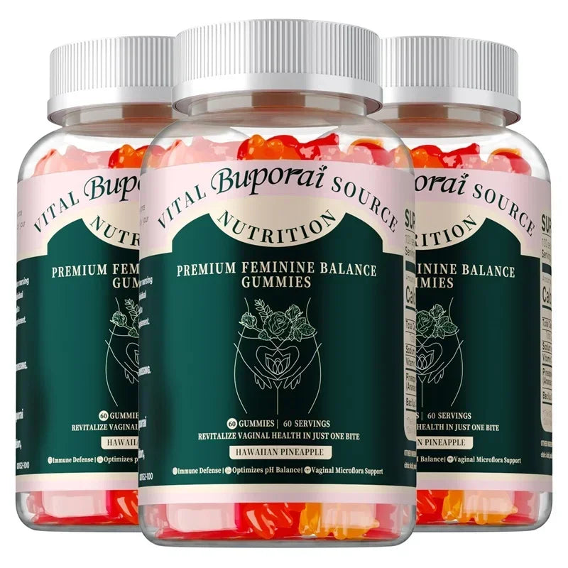 Premium Feminine Balance Gummies //// Protecting Women's Vaginal Health/// Supports PH Balance Supplement - GilloServ