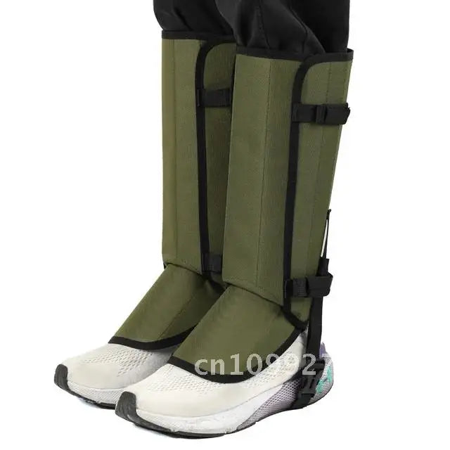 Outdoor Snake Gaiters Leg Guards// Waterproof//Snow Boot// Gaiters// Camping Foot Cover - GilloServ