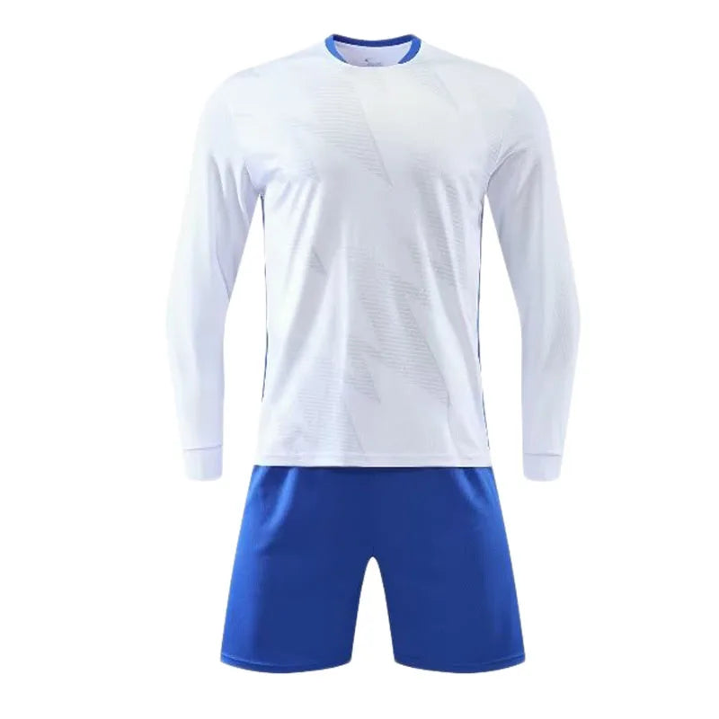 Long Sleeve Football Jersey Set Uniform Suit for Children - GilloServ
