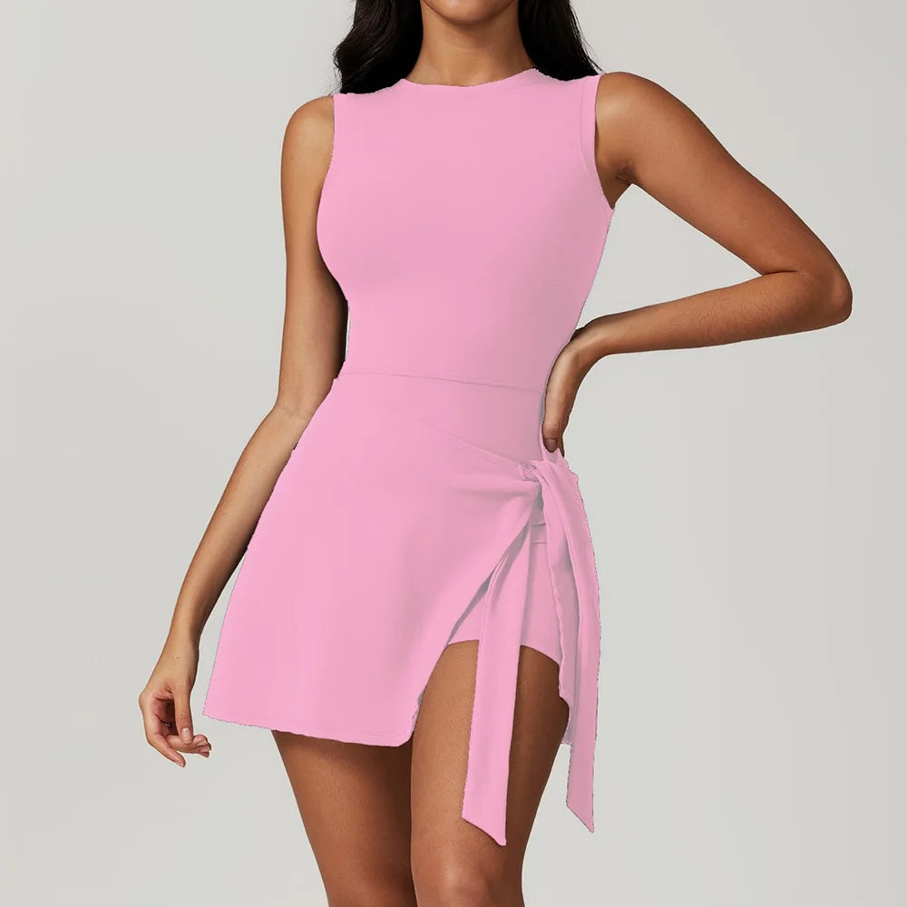 Tennis Skirts Sports Dress Golf Gym Yoga Women Dress - GilloServ