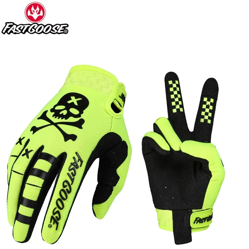 New Mtb Mountain Bicycle Motorcycle Racing Gloves MX Motocross Gloves Full Finger Cycling Gloves Bike Accessories A - GilloServ