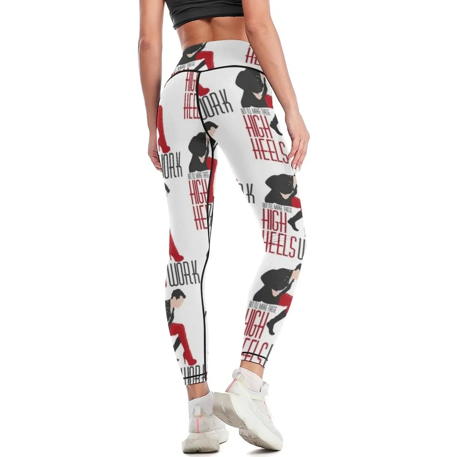 Make These High Heels Work Leggings Women's trousers Sports pants - GilloServ