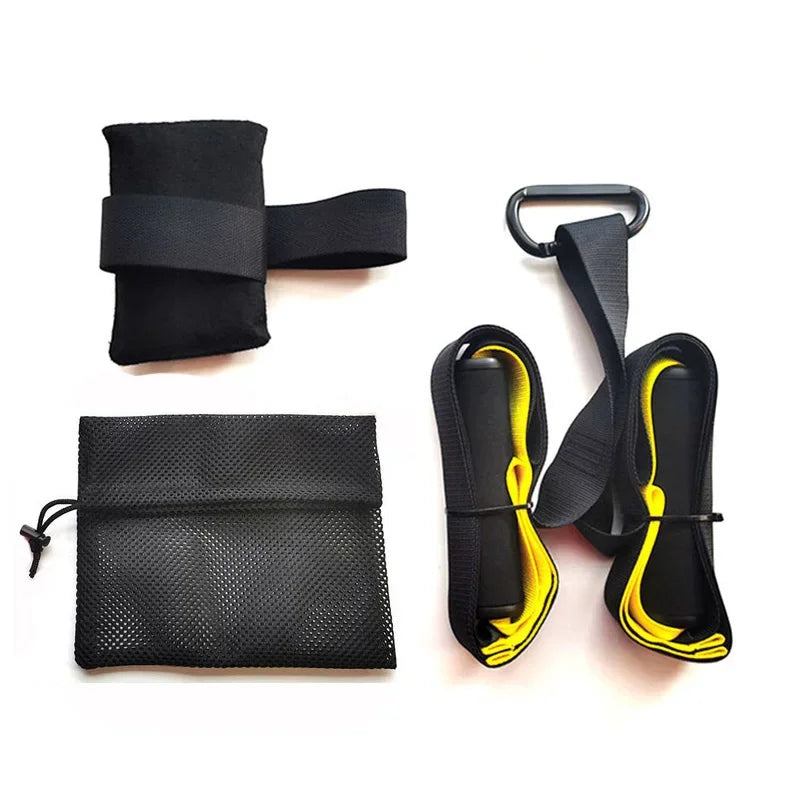 Hanging Training Strap Adjustable Fitness Band Chest Exercise Strap Pull Rope Resistance Band Set Home Gym Exercise Equipment - GilloServ